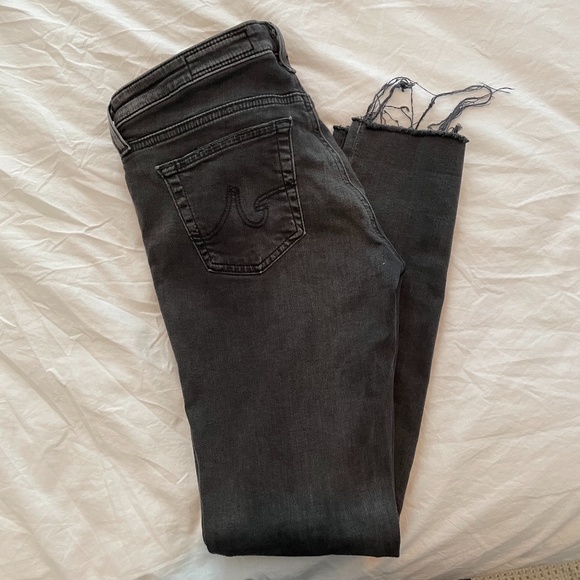 Grey AG skinny ankle jeans size 27 - Picture 1 of 5